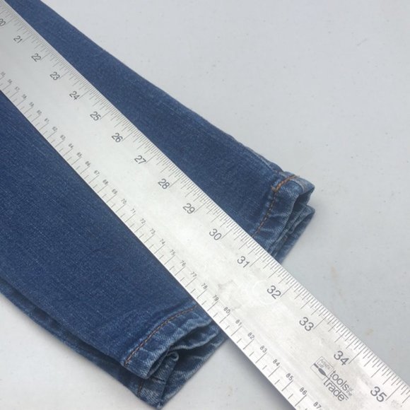 VINTAGE MENS TOMMY HILFIGER SLIM STRAIGHT JEANS 33x32 🇺🇸 - Picture 10 of 12